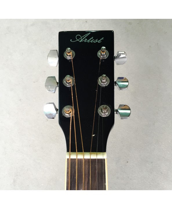 ARTIST ACOUSTIC GUITAR W/CUTAWAY BLACK